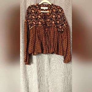 Malia Embellished Babytoll Top